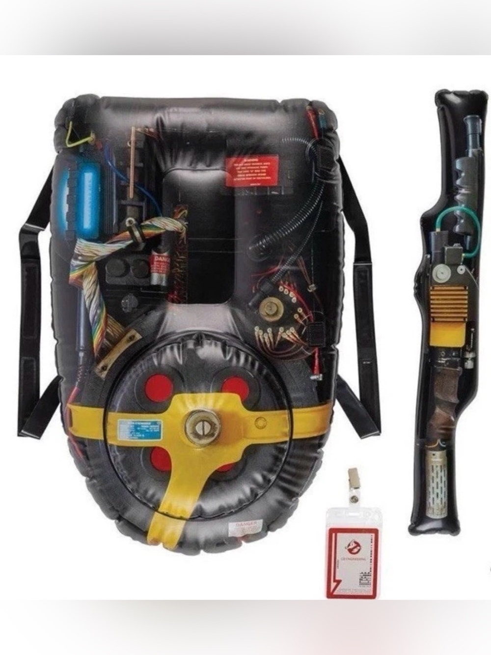 GHOSTBUSTERS Frozen Empire Inflatable Proton Pack Wand Halloween Costume Kit NEW